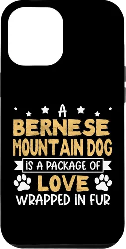 Vista 6 de iPhone 14 Un paquete de amor envuelto en piel - Estuche para perro de montaña bernés
