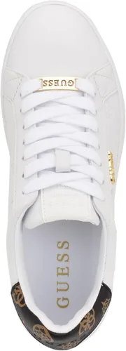 Vista 2 de GUESS Tenis Renzy para mujer, Blanco Graffitti