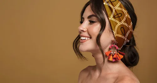Vista 3 de Karma Regalos - Diadema ancha, aciano, 0.2 libras