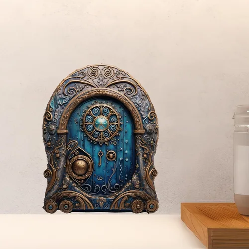 Vista 5 de Astral Space House - Adhesivo de pared para puerta de hadas