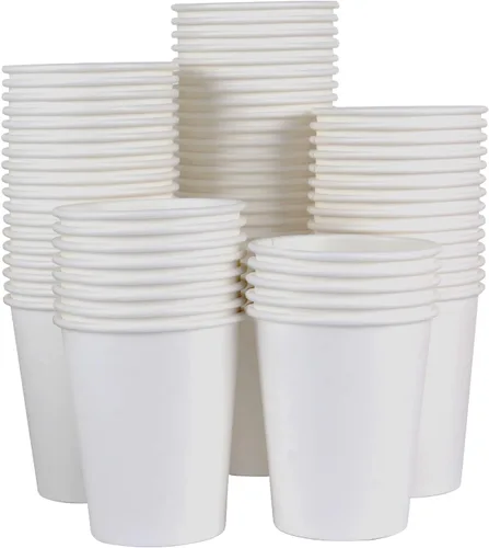 Vista 12 de Yes!Fresh Hot Party - Vasos de papel, 8 onzas, 50 unidades, varios colores (azul)