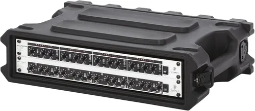 Vista 10 de Gator Cases Pro Series - Carcasa para rack de 2U moldeada rotacionalmente con poca profundidad de 13 pulgadas; fabricada en Estados Unidos