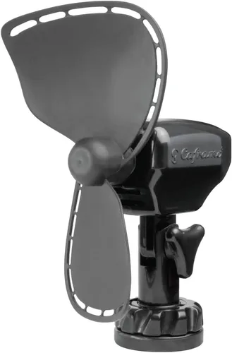 Vista 2 de SEEKR Ventilador Ultimate™ de Caframo. Ventilador de 24 V sin parrilla, silencioso y silencioso con aspas FingerSafe™ que absorben los golpes