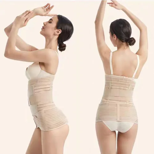 Vista 7 de Faja modeladora para recuperación posparto, 3 en 1, para abdomencinturapelvis
