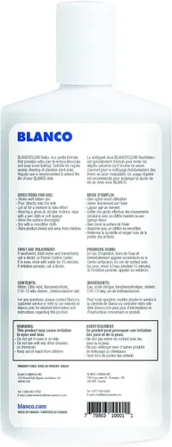 Vista 3 de Blanco Clean Daily+ - Limpiador de fregadero de acero inoxidable, 15 onzas