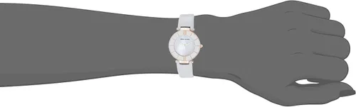 Vista 4 de Anne Klein AK3272 - Reloj con correa de piel con cristales Swarovski para mujer.