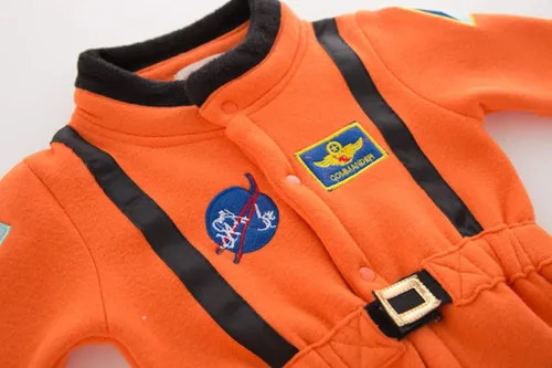 Vista 8 de Digood Mono para niños juego de rol astronauta astronauta disfraz de cosplay traje espacial mono para bebé