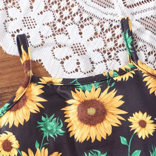 Vista 6 de NUBEEHOHO Vestido de verano para niños pequeños, con diseño de dinosaurio, sin espalda, con lazo, vestido de playa de cumpleaños