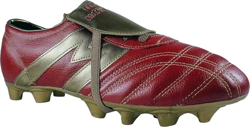 Vista 3 de Tacos de Fútbol Manriquez 2271 Cuero Auténtico Hecho en México