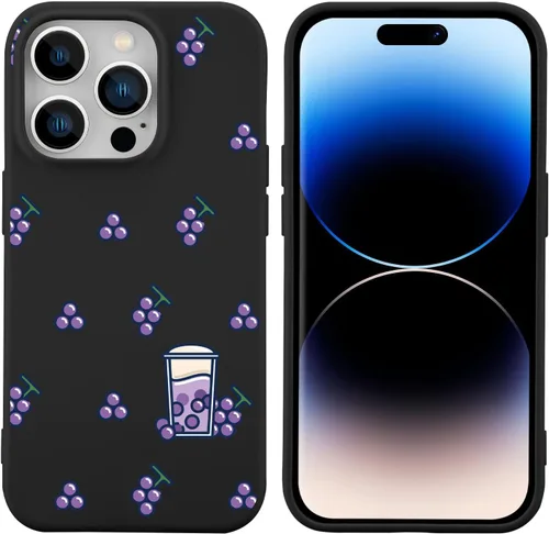 Vista 12 de Funda de silicona líquida compatible con iPhone 11 Pro Max, funda de protección suave a prueba de golpes, soporte de carga inalámbrica