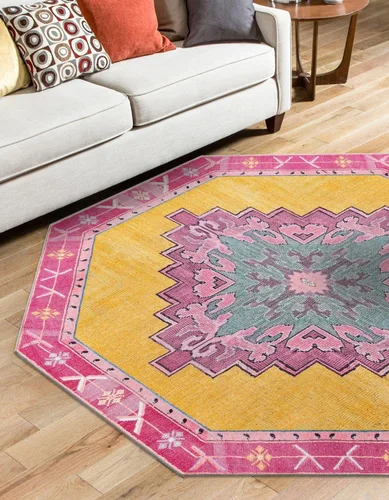 Vista 15 de Unique Loom Timeless Collection - Alfombra de área - Thomas (2' x 3' 1" ovalada, negro y blanco/gris)