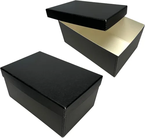 Vista 9 de Lineco Caja de almacenamiento de fotos de archivo, con capacidad para hasta 1100 imágenes de 5 x 7, contenedor de fotografías de 4 x 6 con tapa