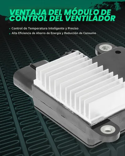 Vista 5 de SCITOO Módulo de control del ventilador de refrigeración del radiador compatible con 2008-2014 para is F 2006-2008 para RX400h 2010-2014 para RX450h