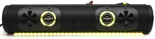 Vista 3 de Bazooka Barra de fiesta LED G2 Bluetooth y transmisor FM (24" de doble cara)