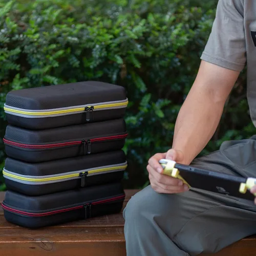 Vista 6 de ButterFox Funda de transporte para Hori Split Pad Compact, 20 soportes de ranura de juego (18 físicos + 2 digitales), compatible tanto