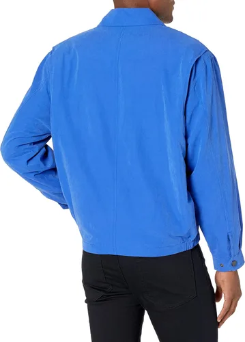 Vista 2 de London Fog Chaqueta de golf, de otoño, para hombre, con cremallera delantera