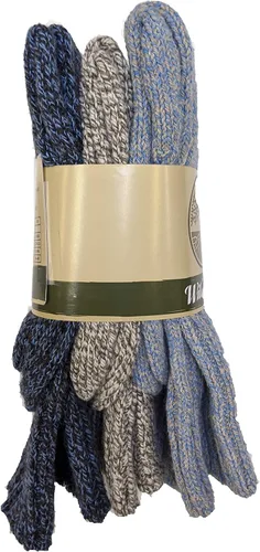 Vista 4 de Wild Oak Marled Crew Wool Ragg Calcetines de lana, varios