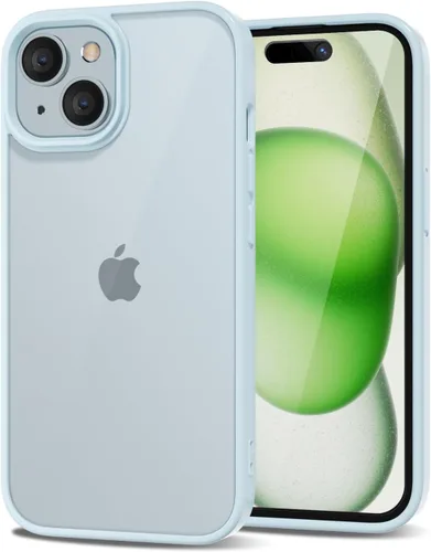 Vista 190 de LoeoeL para iPhone 8 Plus/ 7 Plus Funda Transparente, Funda Híbrida de Teléfono [Plástico Duro y Parachoques de Silicona Suave] Cubierta Protectora