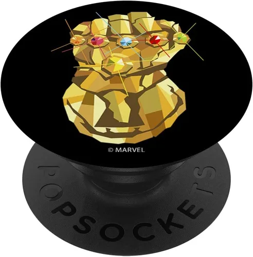 Vista 6 de Marvel Infinity War Low Poly Gauntlet PopSockets MagSafe PopGrip para iPhone