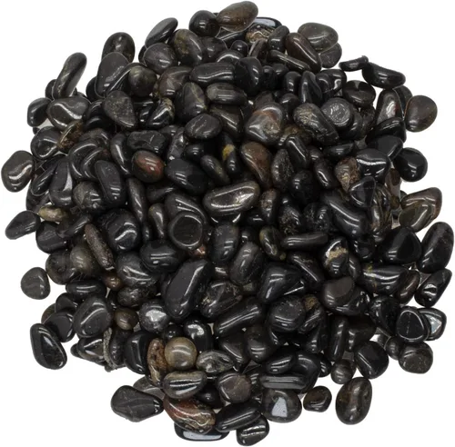 Vista 3 de Piedras de ágata mixta de 1 libra de África - 0.40 a 0.60 pulgadas promedio - Rocas pulidas para artes y manualidades, reiki, wicca y mucho más.