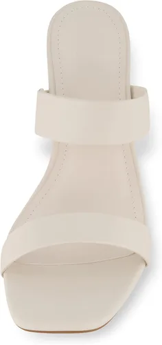 Vista 3 de CUSHIONAIRE Sandalias de vestir para mujer con espuma viscoelástica, anchos disponibles, Negro