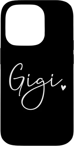 Vista 17 de Gigi Heart Graphic Grandma - Carcasa para iPhone 16