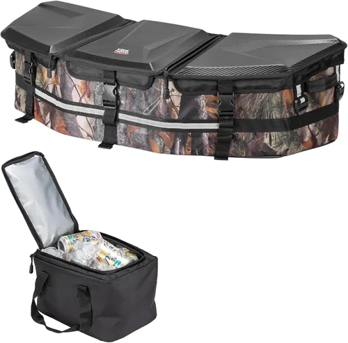 Vista 9 de KEMIMOTO Bolsa de almacenamiento de carga X3, caja de cama UTV ATV mejorada, caja de herramientas para maletero, bolsa enfriadora, compatible