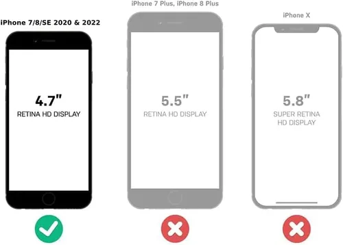 Vista 2 de OtterBox serie Commuter de estuches para iPhone 8 y iPhone 7 (NO Plus), Empaque estándar, individual