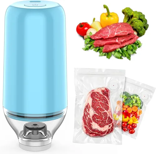 Vista 10 de COO Sellador al vacío para alimentos, sellador portátil de mano