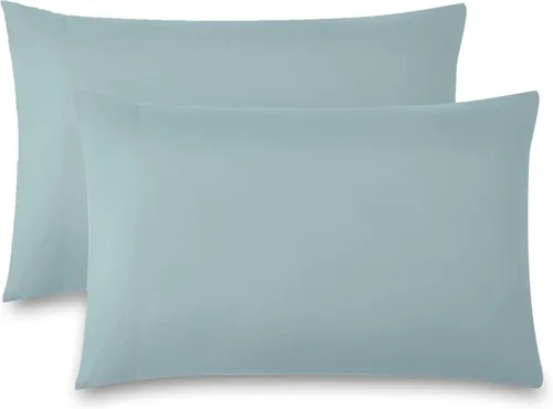 Vista 15 de Southshore Fine Linens® - Vilano® Springs - Par de fundas de almohada plisadas, color negro, estándar (Queen)