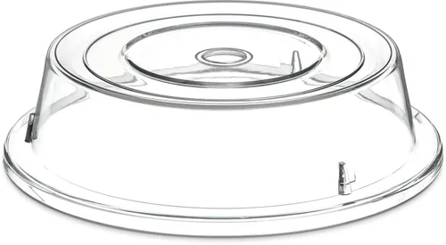 Vista 2 de Carlisle FoodService Products 198907 Cubierta de plástico comercial para placa, 10-3/16" a 10-1/4", transparente