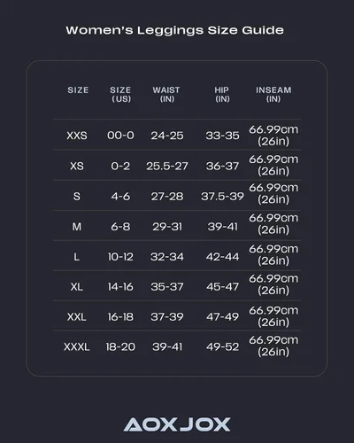 Vista 5 de Aoxjox - Leggings de entrenamiento sin costuras para mujer, con contorno de sonrisa, cintura alta, pantalones de yoga atléticos, mallas de 26
