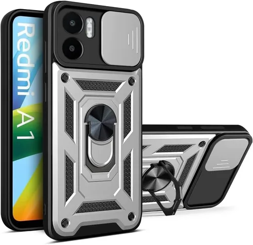 Vista 53 de Compatible con Tecno Camon 18P Bracket Shell, Slide Camera Lens Cover Case Azul