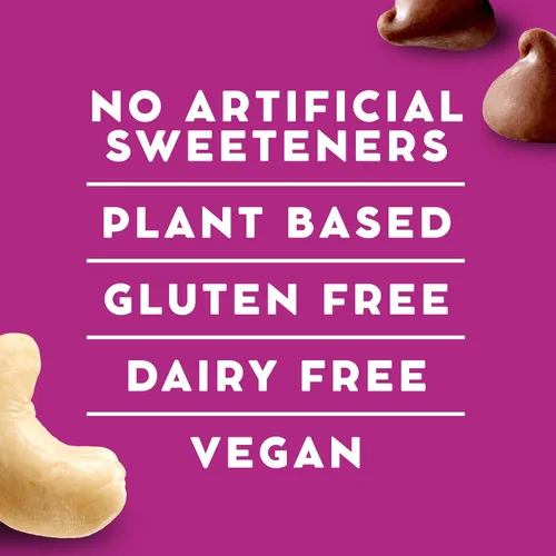 Vista 6 de Larabar Barras de masa de galletas con chispas de chocolate, veganas, sin gluten, 6 barras Sin gluten, vegano, sin lácteos, sin soja, sin OMG