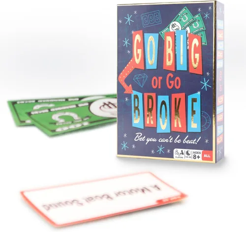 Vista 7 de Go Big or Go Broke por EAP Toy & Games – La noche de juegos acaba de ser más grande que las charadas Apuesta los grandes dólares con este juego