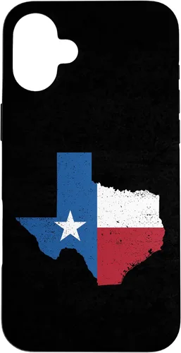 Vista 23 de Funda para iPhone 17 con la bandera del estado de Texas, diseño vintage de Texas, Estados Unidos