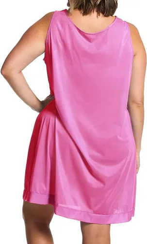 Vista 2 de Exquisite Form Women's 30107 Nylon Tricot Sleeveless Short Knee Length Nightgown