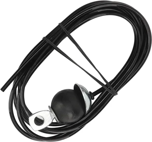 Vista 2 de Cable de polea de 0.197 in de grosor, cable de rodamiento de carga de 220.5 libras, cable de repuesto para gimnasio para equipos de ejercicio