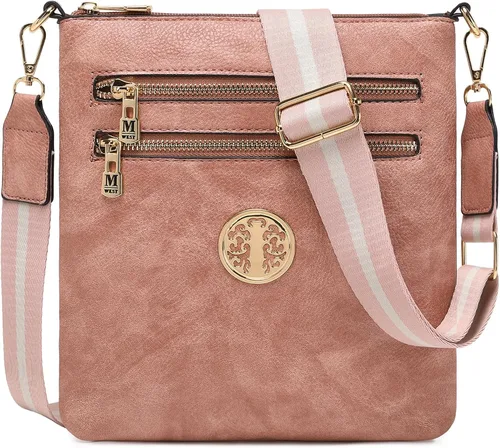 Vista 25 de Montana West Bolsos cruzados para mujer con múltiples bolsillos y correa ajustable