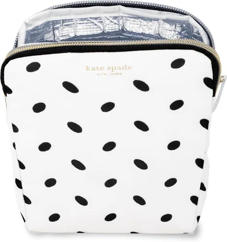 Vista 4 de kate spade new york Juego de bolsas aisladas para aperitivos, punto almend Punto almendra