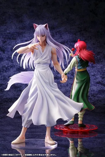 Vista 8 de 壽屋(KOTOBUKIYA) ARTFX J Yu Yu Hakusho Inu Kurama, 1/8 Scale, PVC Pre-Painted Complete Figure PV112