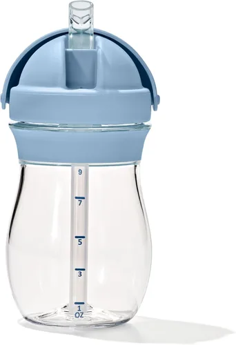 Vista 8 de OXO Tot Transitions - Vaso con pajita de 9 onzas - Blossom