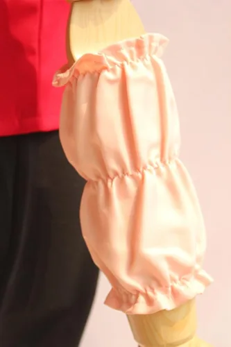 Vista 5 de Leaffly Haruno Sakura - Falda para disfraz de cosplay con diadema