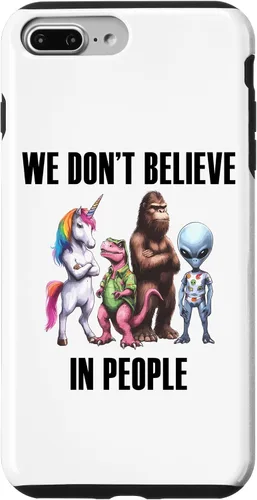 Vista 9 de Funda para iPhone 14 Unicornio Bigfoot Dinosaurio Alien Misteriosos Seres Legendarios