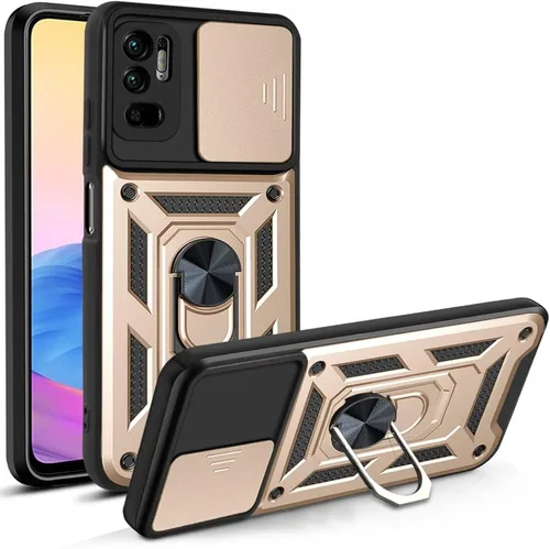Vista 67 de Compatible con Tecno Camon 18P Bracket Shell, Slide Camera Lens Cover Case Azul