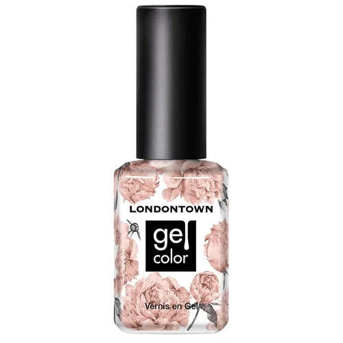 Vista 8 de LONDONTOWN Esmalte de uñas de gel UV/LED, de larga duración, resistente al astillado, color de alto brillo, marrón beige natural brillante, 0.4 fl