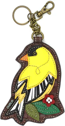 Vista 13 de CHALA Bird Collection - Llavero decorativo para mujer, diseño de pájaro azul