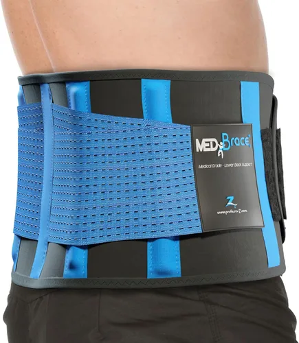 Vista 9 de PLUS - Soporte lumbar para levantar en el trabajo con almohadilla lumbar dimensional ergonómica, cinturón de soporte de espalda para aliviar