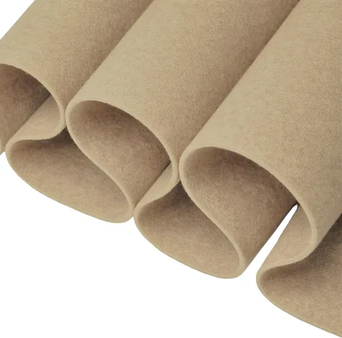 Vista 16 de FabricLA Tela de fieltro de oro antiguo, 36 pulgadas de ancho x 6 pies, flexible y grueso, fieltro artesanal de 0.063 in por yarda para bricolaje