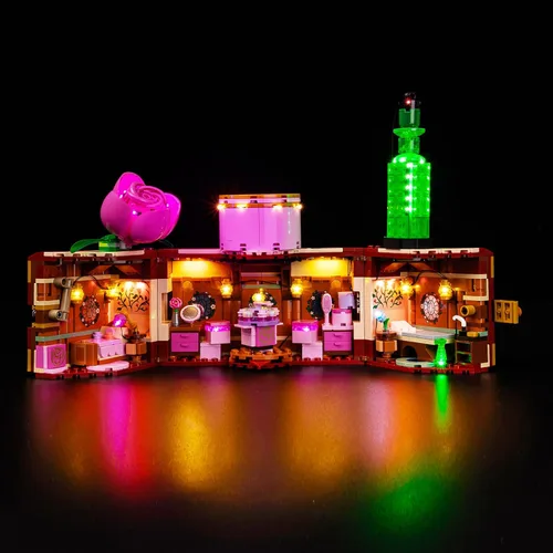 Vista 10 de Kyglaring Kit de iluminación LED para Lego Succulents 10309 - Juego de construcción de modelos, moderno, multicolor, interior, control remoto